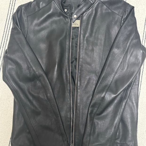 Girogio brato biker leather jacket 