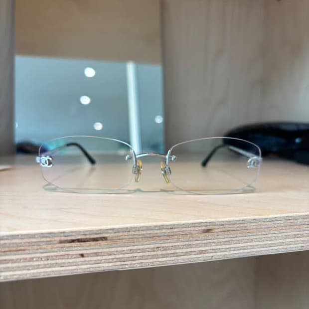 CHANEL CC LOGO GLASSES 샤넬 빈티지 안경