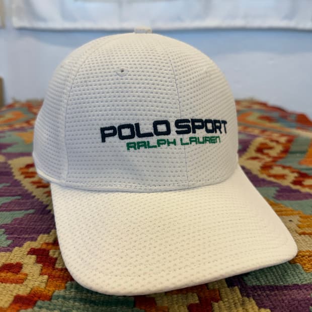 폴로스포츠 로고 매쉬볼캡