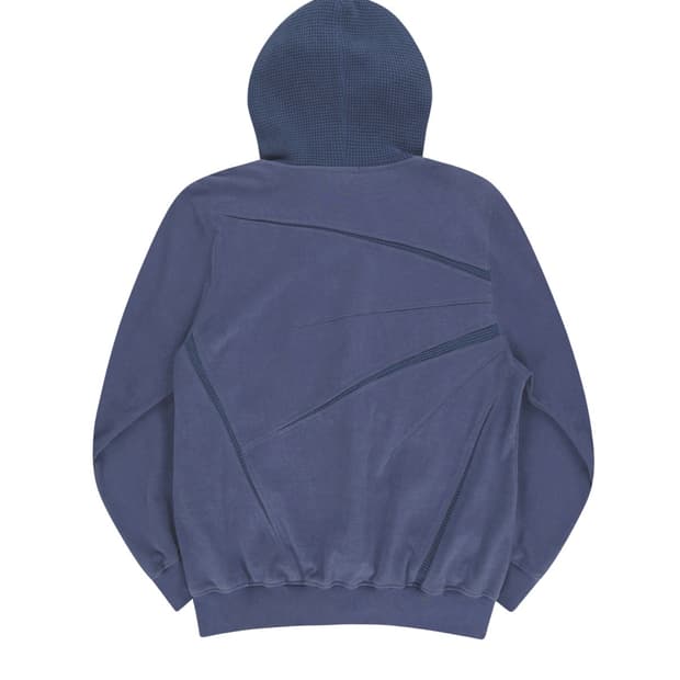 XLIM EP8 01 HOODIE DUSTY BLUE