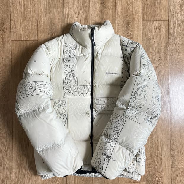 디스이즈네버댓 반다나 패딩 M