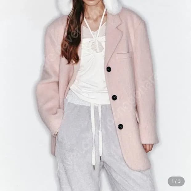 ASURA 아수라 오버핏 모헤어 자켓 free