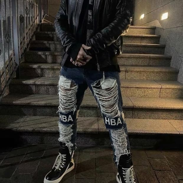 ( 레어 데드스탁) 후드바이에어 디스트로이드 진