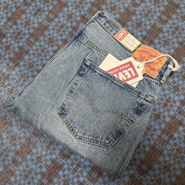 리바이스 LVC 1955 501 블랙잭
