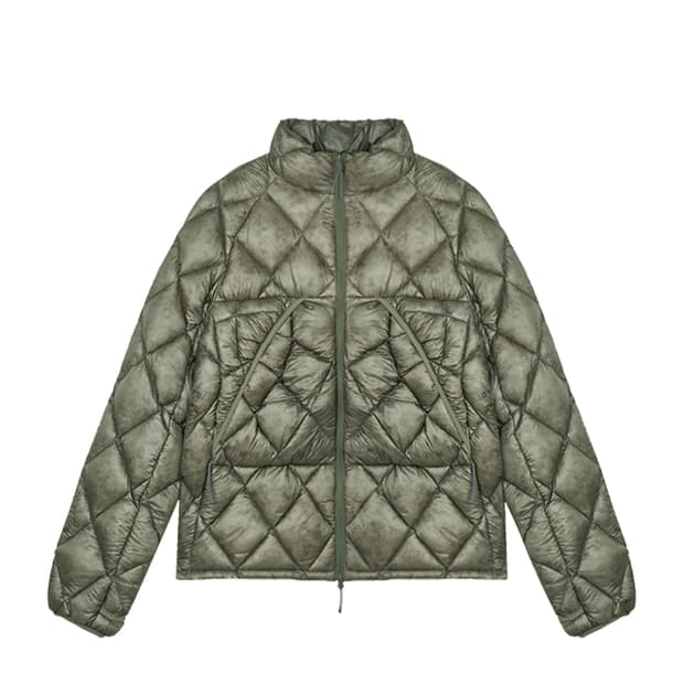 ROA 로아 누나 800 필 파워 후디드 다운 자켓 세이지 그린 XL