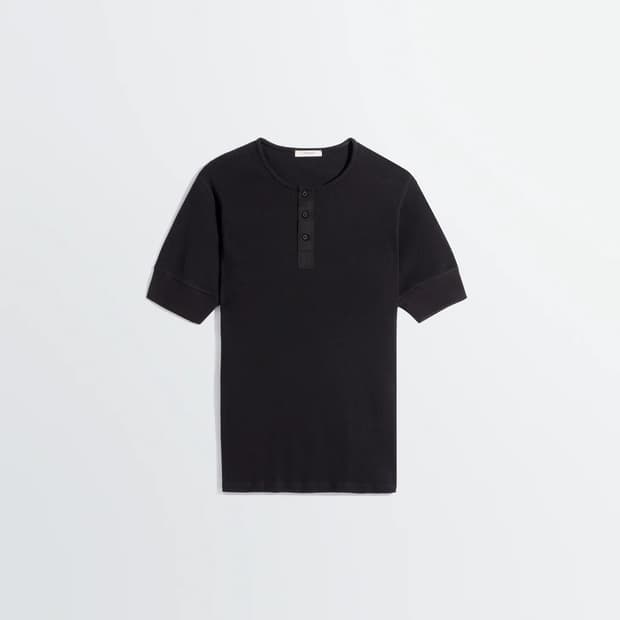 르메르 26ss 리브 헨리넥 티셔츠 L사이즈