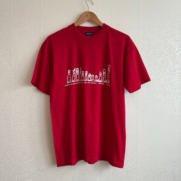 USA vintage 그래픽 티셔츠