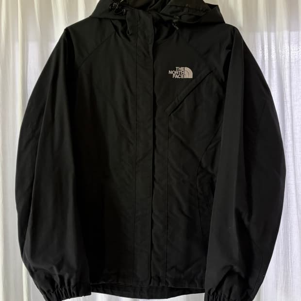 노스페이스 검정 바람막이 