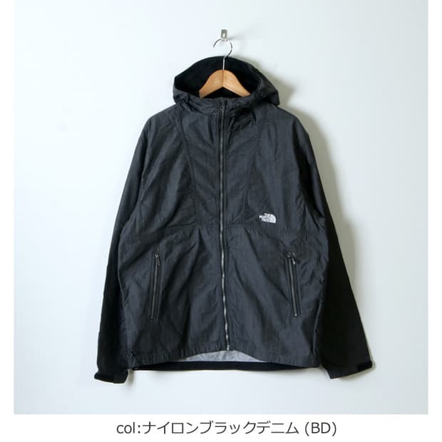 노스페이스 나일론 데님 컴팩트 자켓