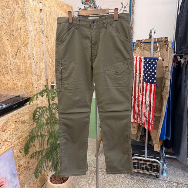 아비렉스 밀리터리 카고 팬츠 XL