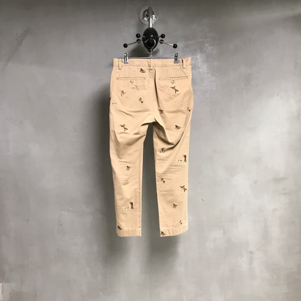 폴로 랄프로렌 멀티 자수 치노 팬츠 베이지 32/32