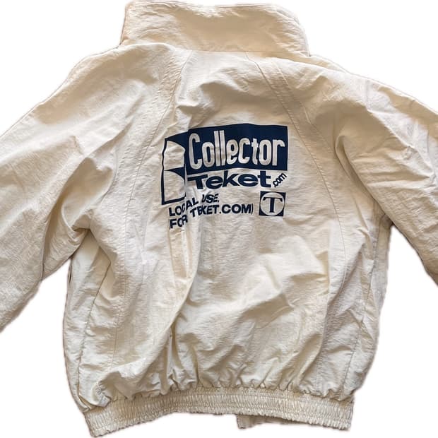 Teket 테켓 윈드브레이커 크림