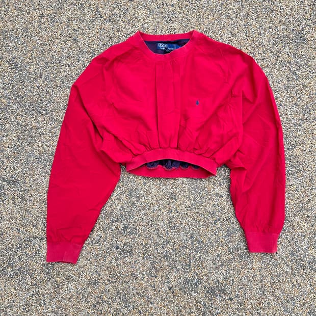 폴로(POLO RalphLauren)레드 웜업 바람막이