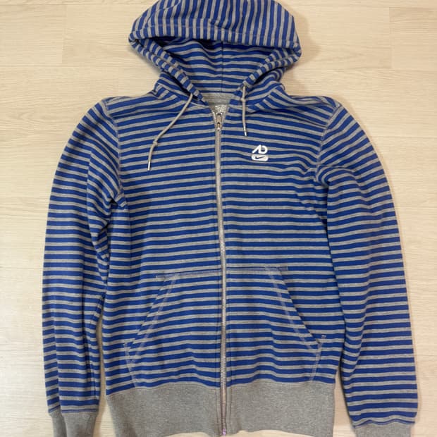 나이키 애슬레틱 스트라이프 후드집업 M