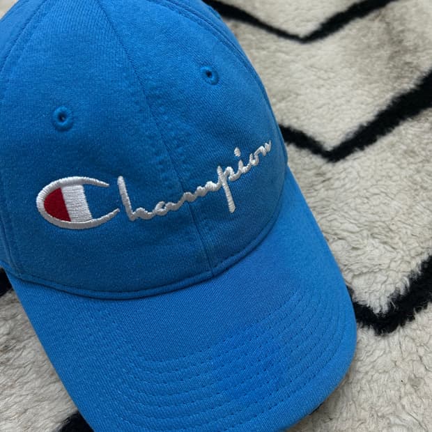 챔피온 리버스위브 트윌 캡/스카이블루