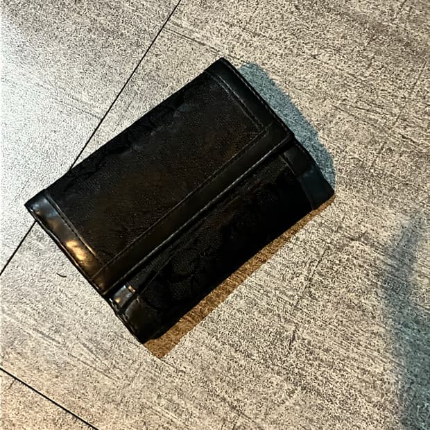 Coach 코치깔 3단지갑