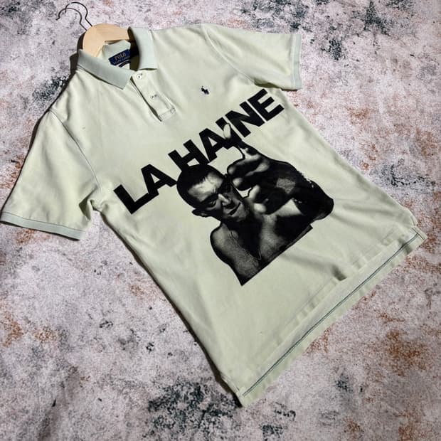 폴로 빈티지 커스텀 카라 반팔티