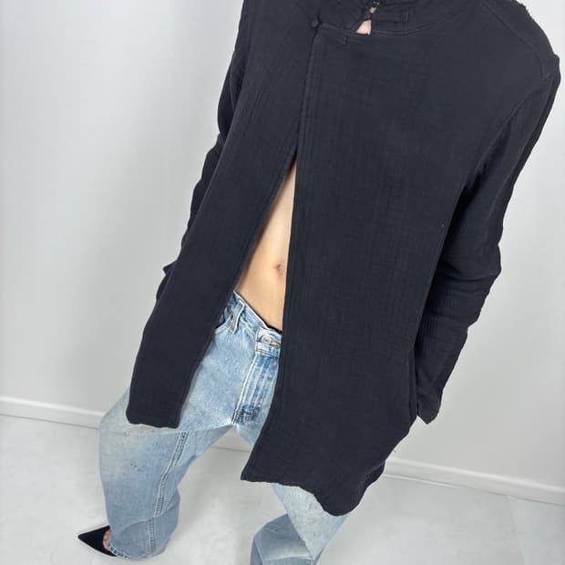 HIGH NECK MANDARIN JACKET