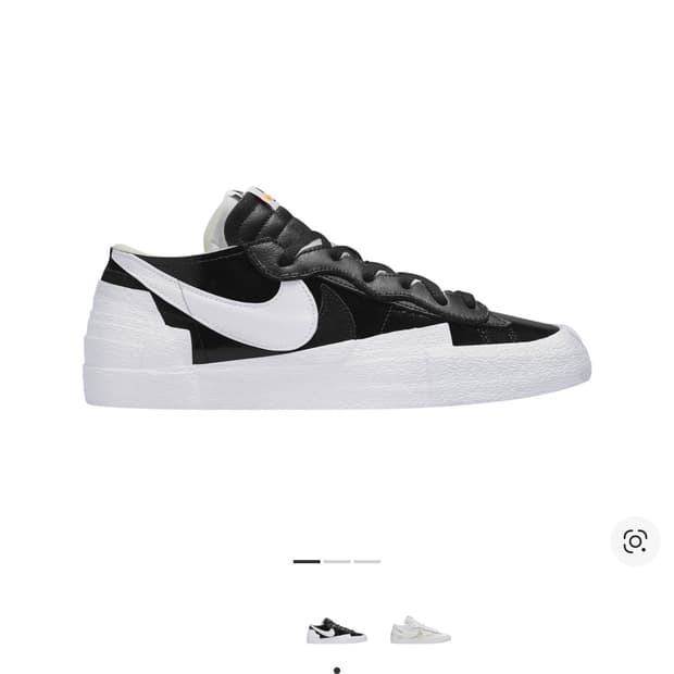 나이키X사카이 블레이저 로우 블랙 265