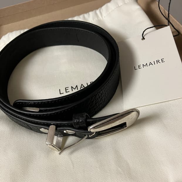 (90) 르메르 웨스턴 벨트 그레인레더