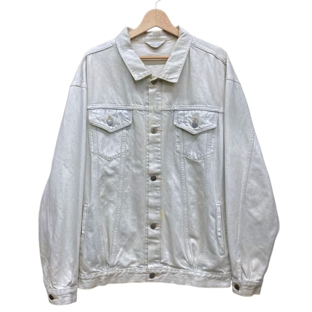 언유즈드 연청 데님 오버 자켓