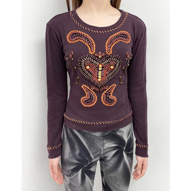 히피 에스닉 비즈 슬리브