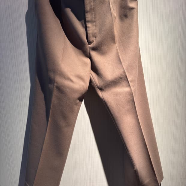 오라리 /라이트 멜튼 와이드 슬랙스 코코아/ 5