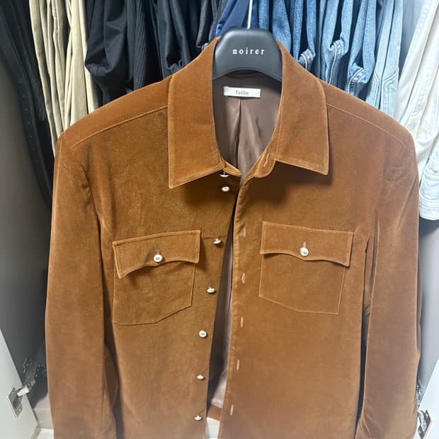 타일레 벨벳 셔츠 1사이즈