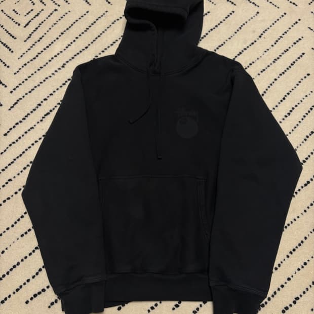 Stussy 후드 블랙 L 