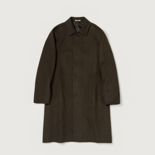 오라리 24fw 베이비 카멜 코트 5사이즈