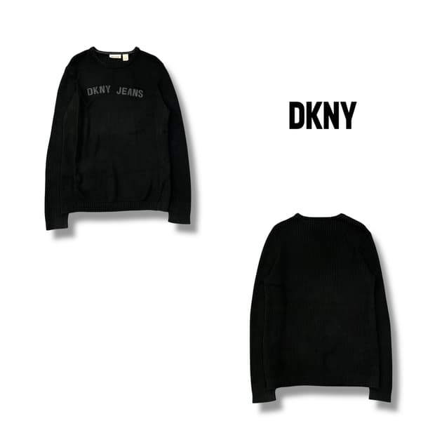dkny 진스 로고 니트 y14157
