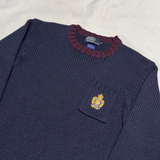 S 폴로랄프로렌 포켓 울 니트