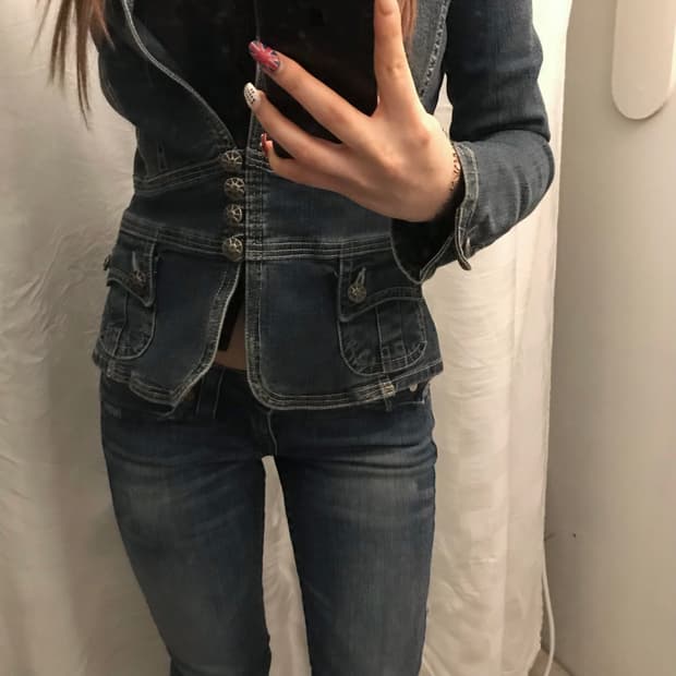 True Religion 트루릴리전 로우 워싱 스키니 데님