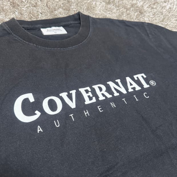 [L] 커버낫 블랙 반팔티