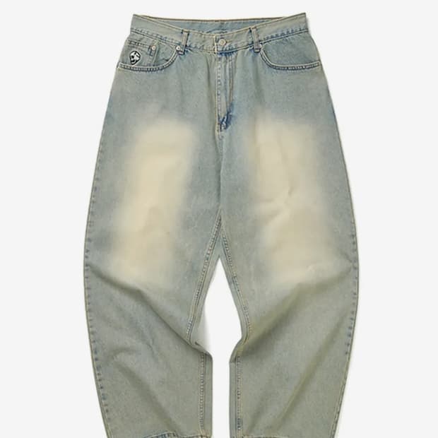 Wkndrs skull washed pants M