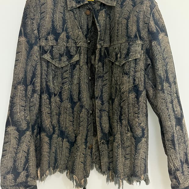 캐피탈 12온즈 페더 데님 3세대 자켓 인디고