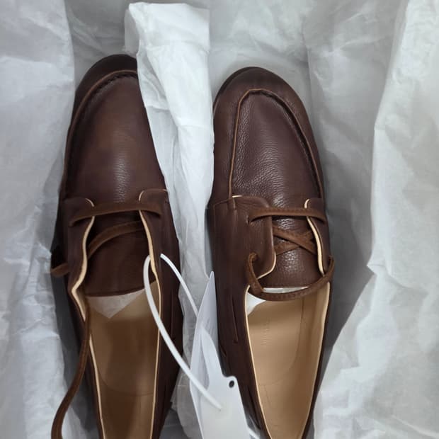 SOFT LEATHER DECK SHOE BROWN