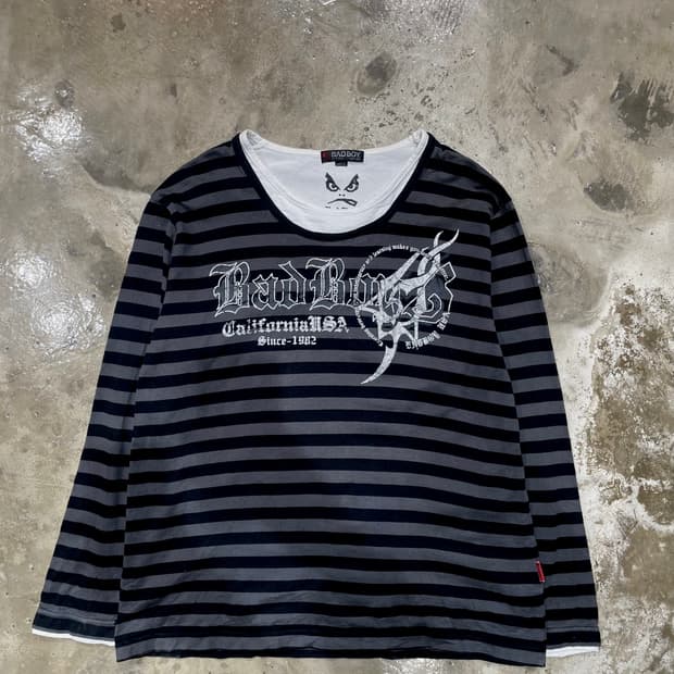 Badboy Striped Long Sleeve