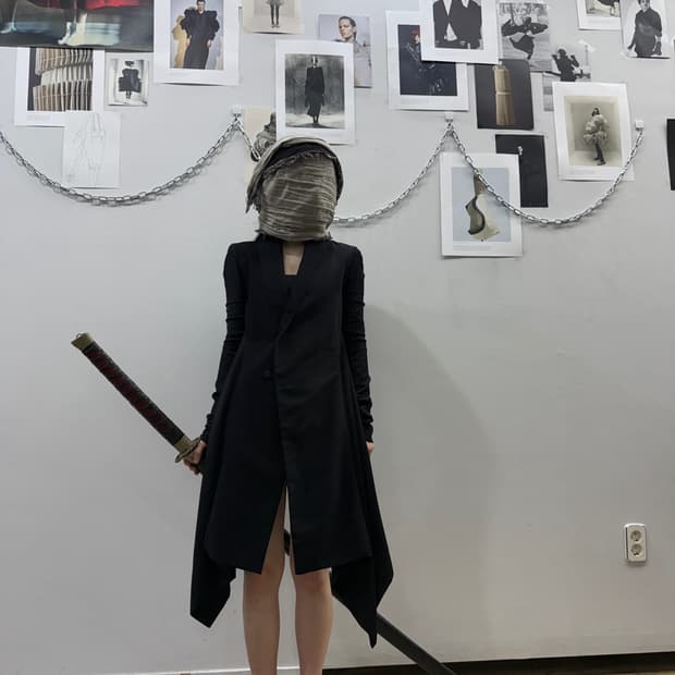릭오웬스 아카이브 어시메트릭 자켓