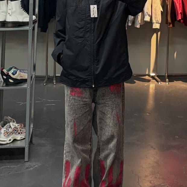 C.P. 컴퍼니 블랙 셔츠 자켓 A3434