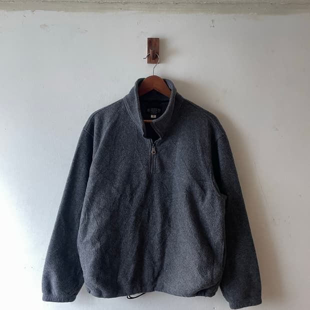 Vintage Lands'End Fleece Half-Zip