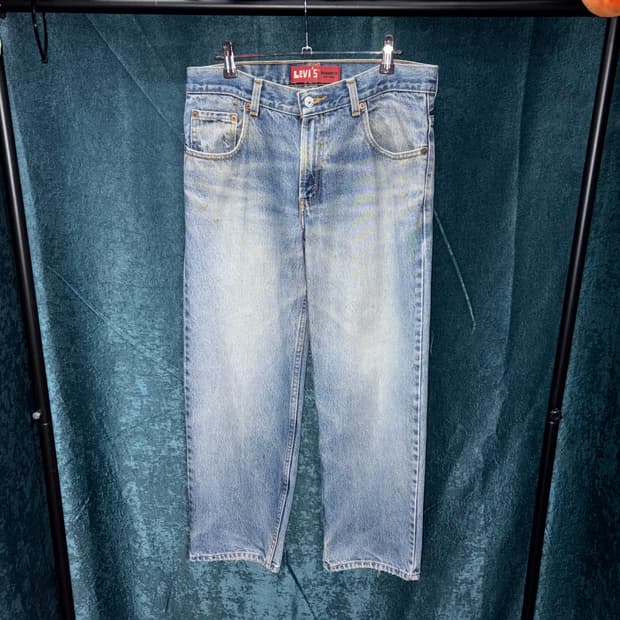 (32) 리바이스 550 Relaxed 핏 레이디 데님 팬츠