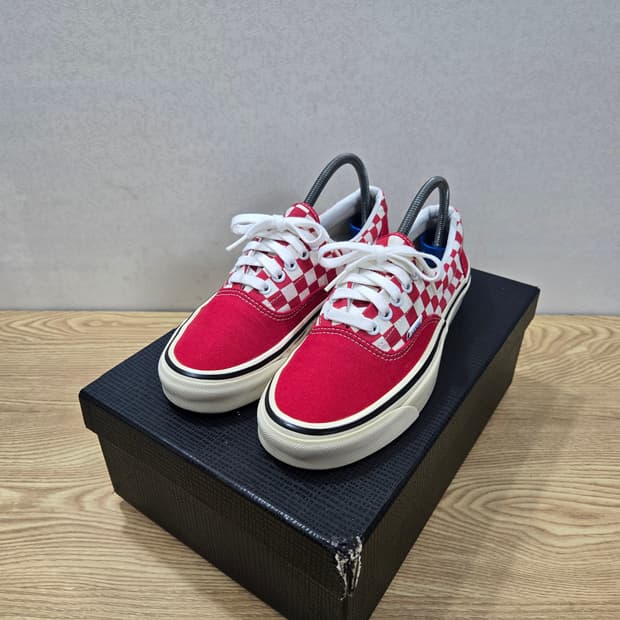 255 반스 애너하임 95DX 에라 레드 체커보드