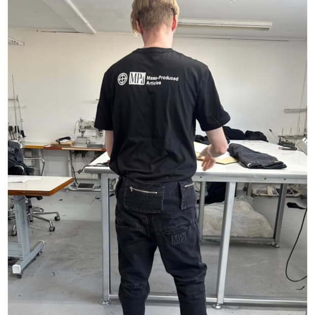 PLASTICPRODUCT  MPa Bag Pants M사이즈