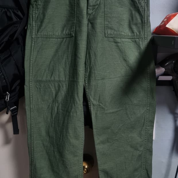 오어슬로우 퍼티그팬츠 2사이즈