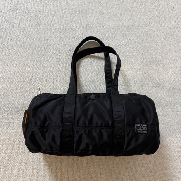 (초미품)PORTER 포터 탱커 더플백 L 블랙 보스턴백