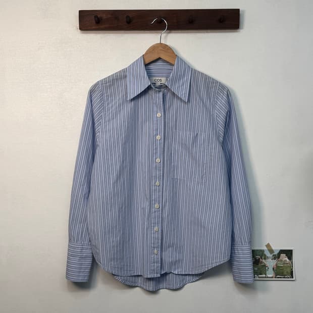 COS 코스 스트라이프 셔츠/S27