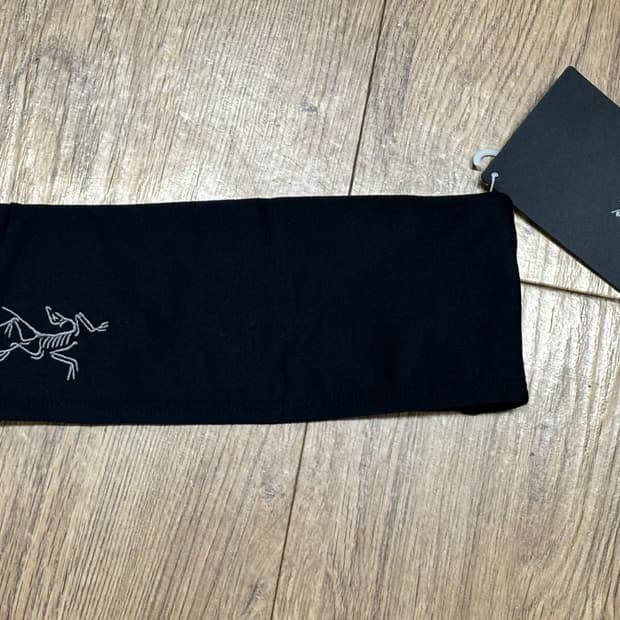 아크테릭스 arcteryx 헤어밴드 블랙