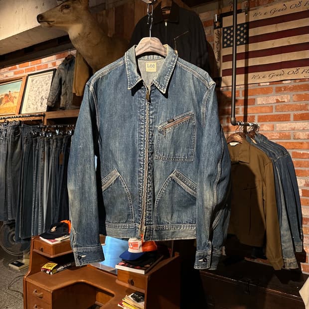 70s USA LEE 91-B Denim Work Jacket