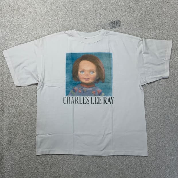 [2XL] 세인트미카엘 처키 티셔츠 화이트